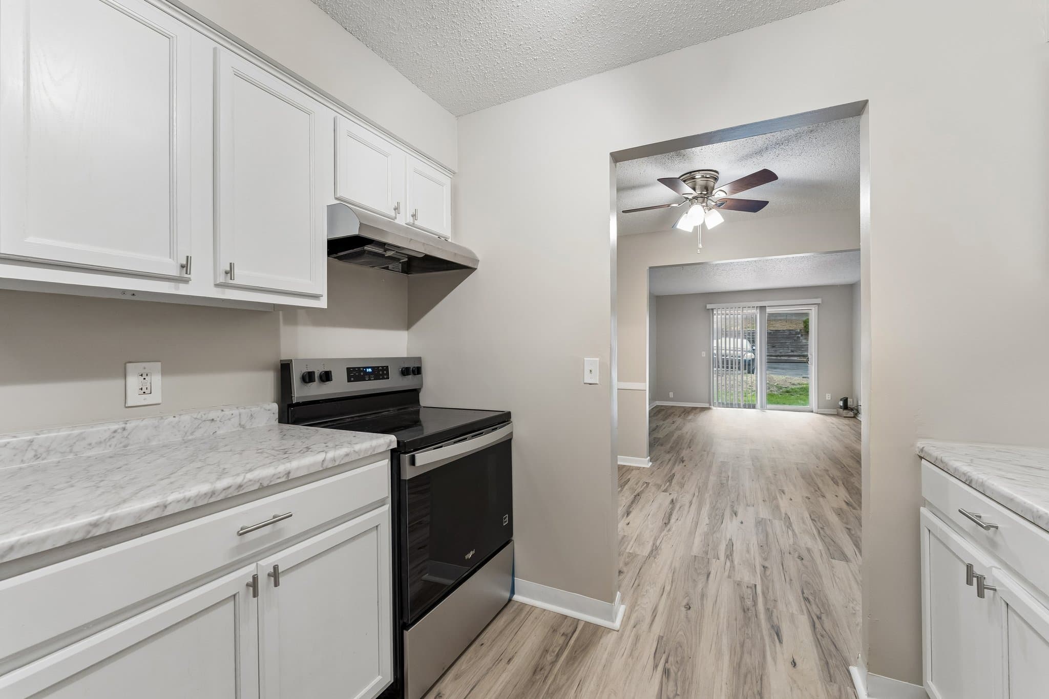 Kitchen & dining view